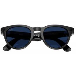 Умные очки Ray-Ban Meta* Headliner Gen 2 Shiny Black, Фотохромные линзы Clear to Sapphire Transitions (RW4013), размер M